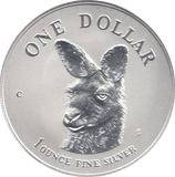 1995 1 OZ .999 FINE SILVER DOLLAR AUSTRALIA KANGAROO - SILVER WORLD COINS - Cambridgeshire Coins