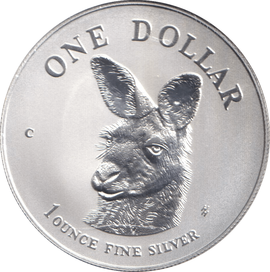 1995 1 OZ .999 FINE SILVER DOLLAR AUSTRALIA KANGAROO - SILVER WORLD COINS - Cambridgeshire Coins