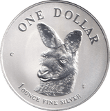 1995 1 OZ .999 FINE SILVER DOLLAR AUSTRALIA KANGAROO - SILVER WORLD COINS - Cambridgeshire Coins
