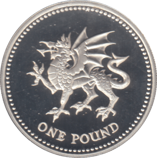 1995 £1 SILVER PROOF - £1 Silver Proof - Cambridgeshire Coins