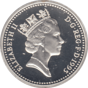 1995 £1 SILVER PROOF - £1 Silver Proof - Cambridgeshire Coins