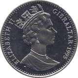 1995 100 YEARS OF PETER RABBIT ONE CROWN GIBRALTAR - WORLD COINS - Cambridgeshire Coins