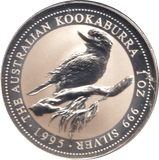 1995 1OZ .999 SILVER DOLLAR AUSTRALIA KOOKABURRA - SILVER WORLD COINS - Cambridgeshire Coins
