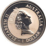 1995 1OZ .999 SILVER DOLLAR AUSTRALIA KOOKABURRA - SILVER WORLD COINS - Cambridgeshire Coins