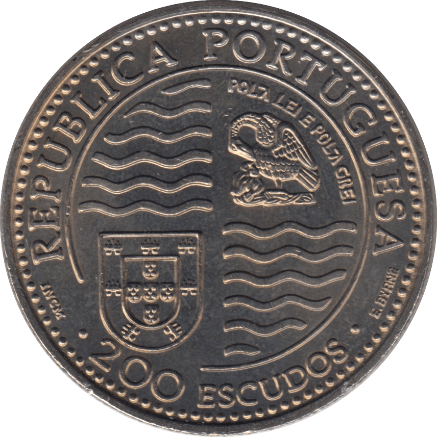 1995 200 ESCUDOS PORTUGAL - WORLD COINS - Cambridgeshire Coins