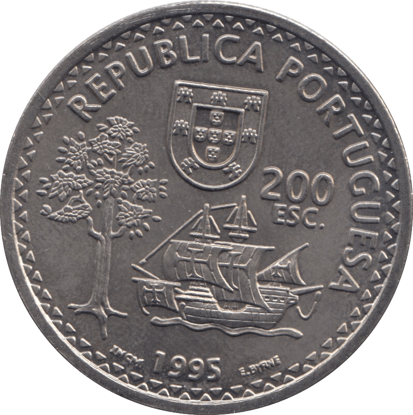 1995 200 ESC - WORLD COINS - Cambridgeshire Coins