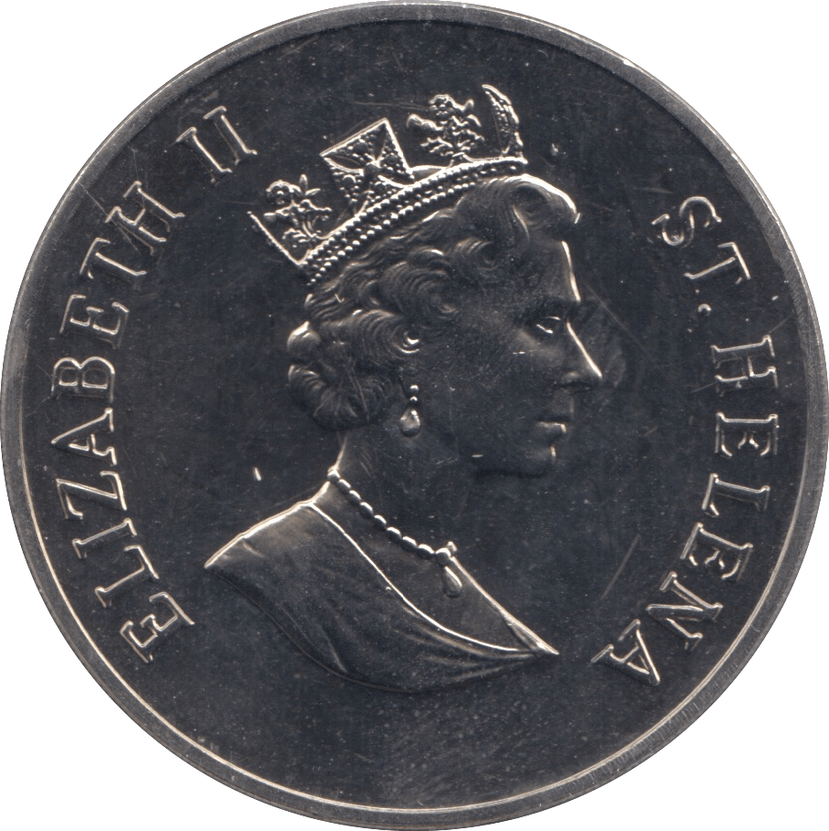 1995 50 PENCE ST. HELENA F428 - WORLD COINS - Cambridgeshire Coins