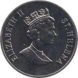 1995 50 PENCE ST. HELENA F428 - WORLD COINS - Cambridgeshire Coins