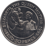 1995 50 PENCE ST. HELENA F428 - WORLD COINS - Cambridgeshire Coins