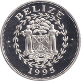 1995 FIVE DOLLARS BELIZE SUMMER IN BALMORAL CASTLE - SILVER WORLD COINS - Cambridgeshire Coins