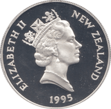 1995 FIVE DOLLARS SILVER PROOF USA - SILVER WORLD COINS - Cambridgeshire Coins