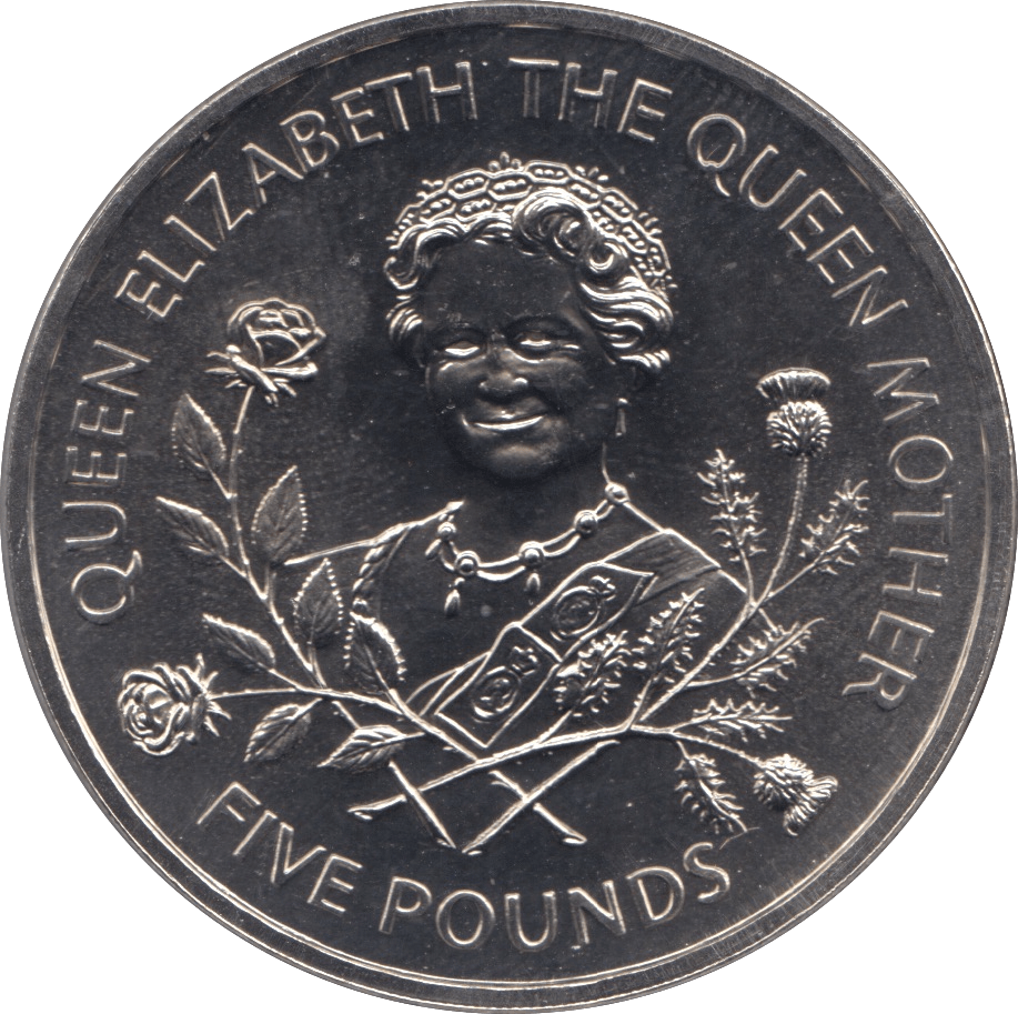 1995 FIVE POUNDS COIN GUERNSEY F519 - WORLD COINS - Cambridgeshire Coins