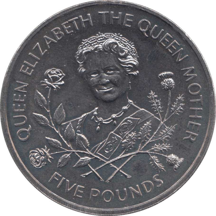 1995 FIVE POUNDS COIN GUERNSEY - WORLD COINS - Cambridgeshire Coins