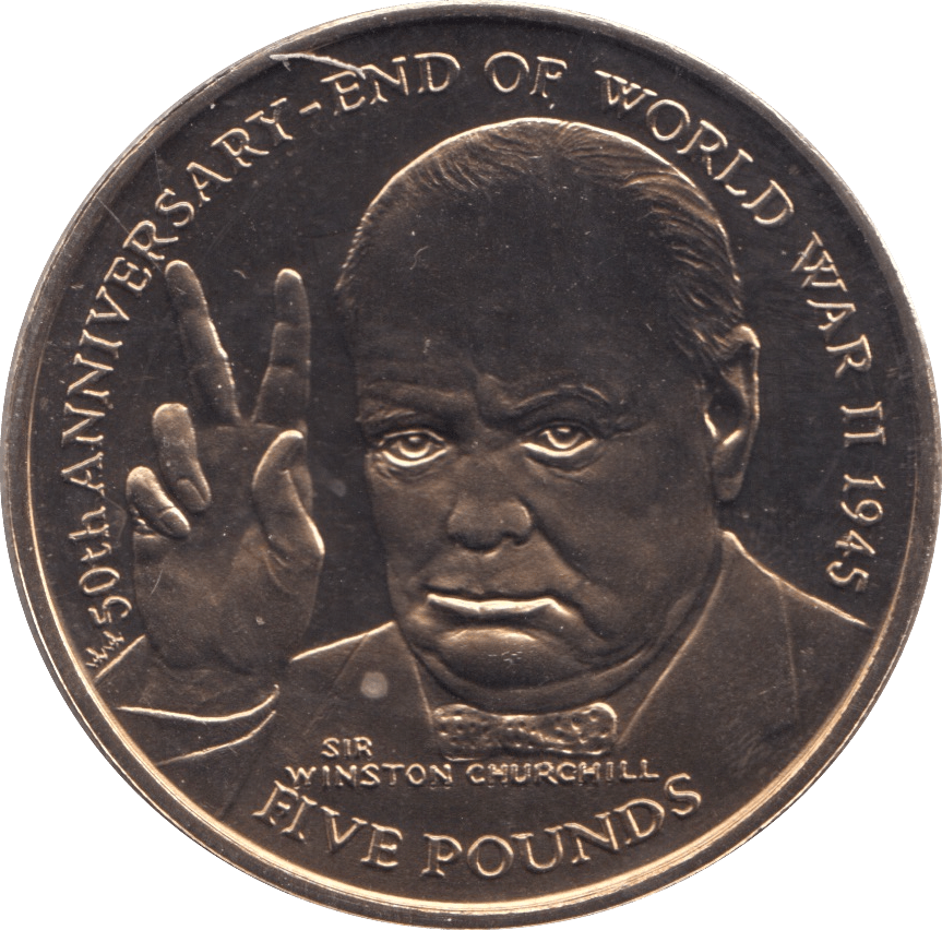 1995 FIVE POUNDS COIN ISLE OF MAN F333 - WORLD COINS - Cambridgeshire Coins