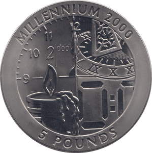 1995 FIVE POUNDS GIBRALTAR - WORLD COINS - Cambridgeshire Coins