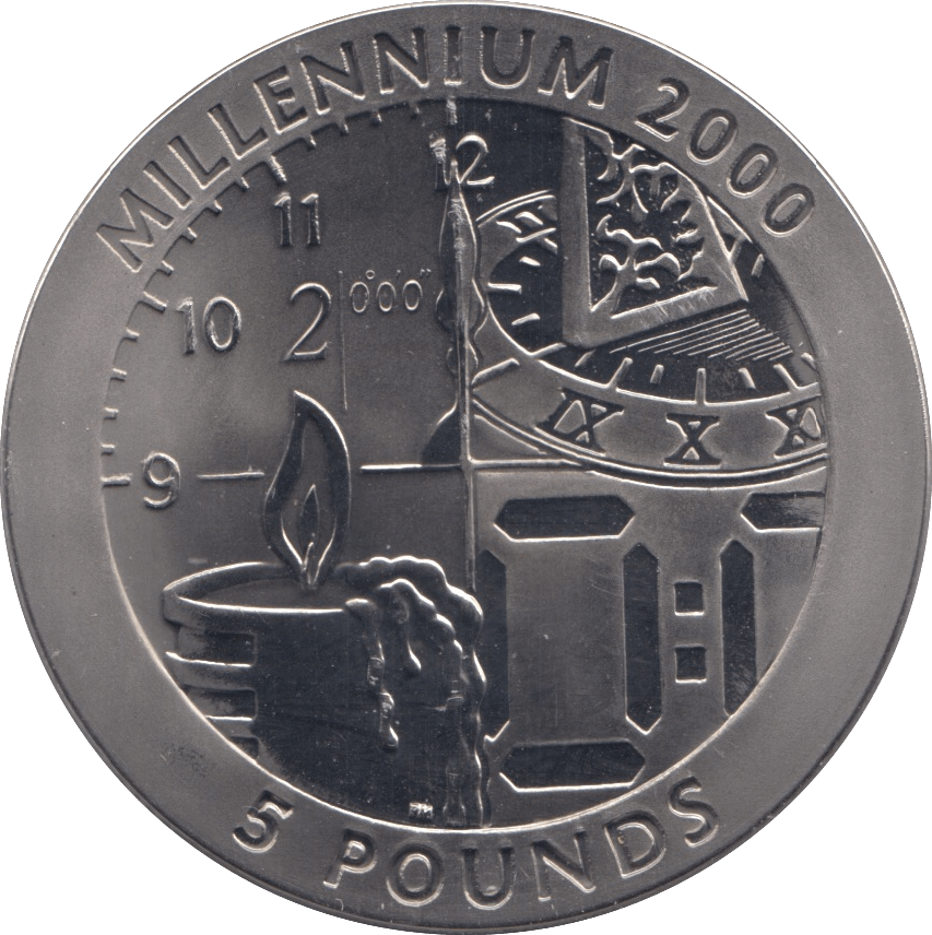 1995 FIVE POUNDS GIBRALTAR - WORLD COINS - Cambridgeshire Coins