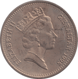1995 FIVE POUNDS GIBRALTAR - WORLD COINS - Cambridgeshire Coins