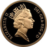 1995 GOLD FIVE POUND SOVEREIGN PF 69 ULTRA CAMEO - NGC GOLD COINS - Cambridgeshire Coins