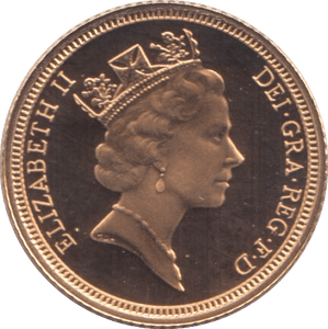 1995 GOLD HALF SOVEREIGN ( PROOF ) - Half Sovereign - Cambridgeshire Coins
