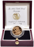 1995 GOLD PROOF SOVEREIGN BOXED - GOLD PROOF SOVEREIGNS - Cambridgeshire Coins