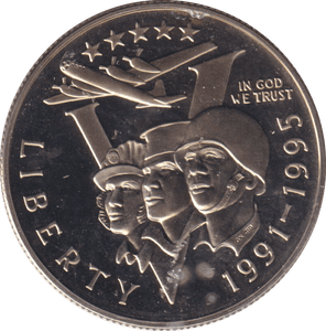 1995 HALF DOLLAR USA - WORLD COINS - Cambridgeshire Coins