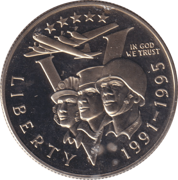 1995 HALF DOLLAR USA - WORLD COINS - Cambridgeshire Coins