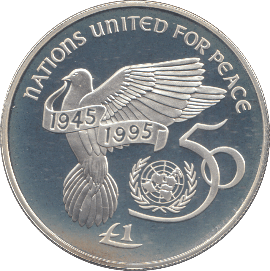 1995 IRELAND ONE POUND - Silver Proof - Cambridgeshire Coins
