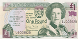 1995 JERSEY POUND BANKNOTE REF-1745 - WORLD BANKNOTES - Cambridgeshire Coins