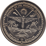 1995 MARSHALL ISLANDS FIVE DOLLARS - WORLD COINS - Cambridgeshire Coins