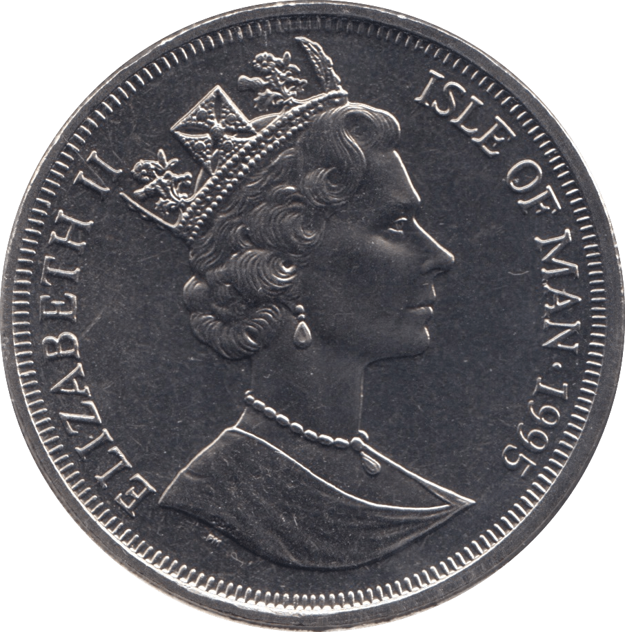 1995 ONE CROWN ISLE OF MAN F294 - WORLD COINS - Cambridgeshire Coins