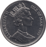 1995 ONE CROWN ISLE OF MAN F294 - WORLD COINS - Cambridgeshire Coins