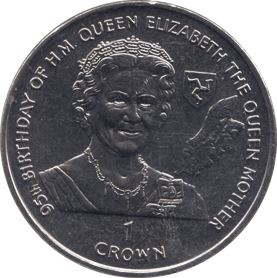 1995 ONE CROWN ISLE OF MAN F294 - WORLD COINS - Cambridgeshire Coins
