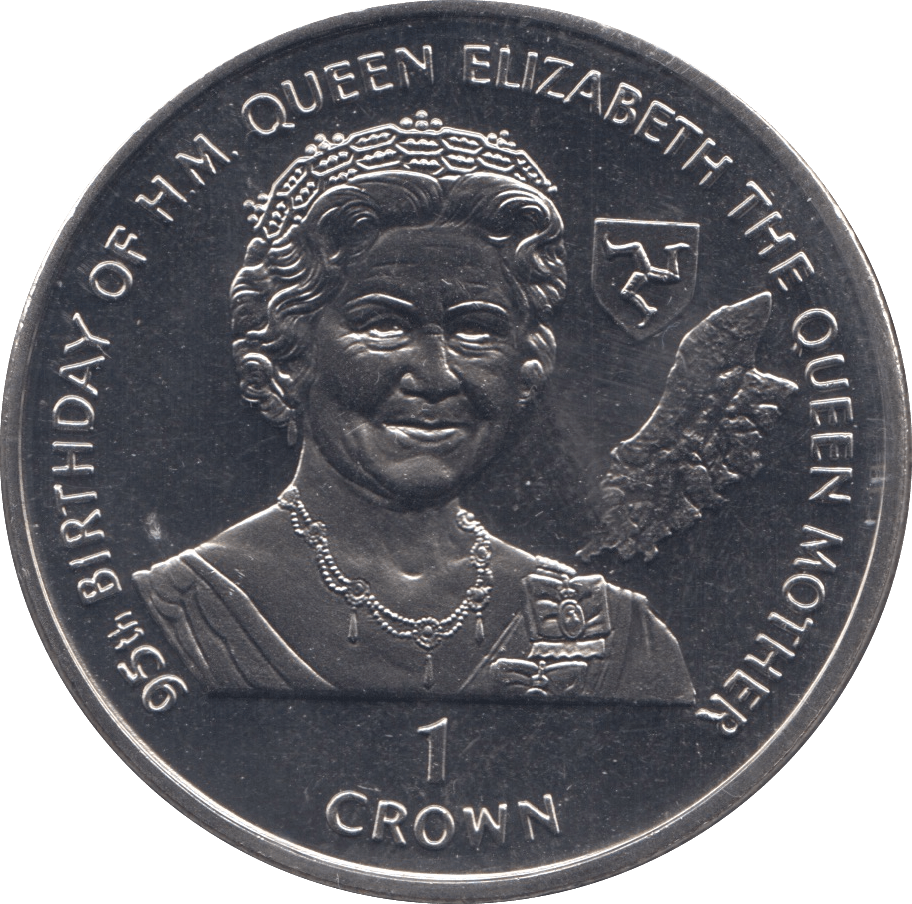 1995 ONE CROWN ISLE OF MAN F488 - WORLD COINS - Cambridgeshire Coins