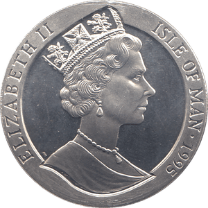 1995 ONE CROWN YEAR OF THE PIG - WORLD COINS - Cambridgeshire Coins