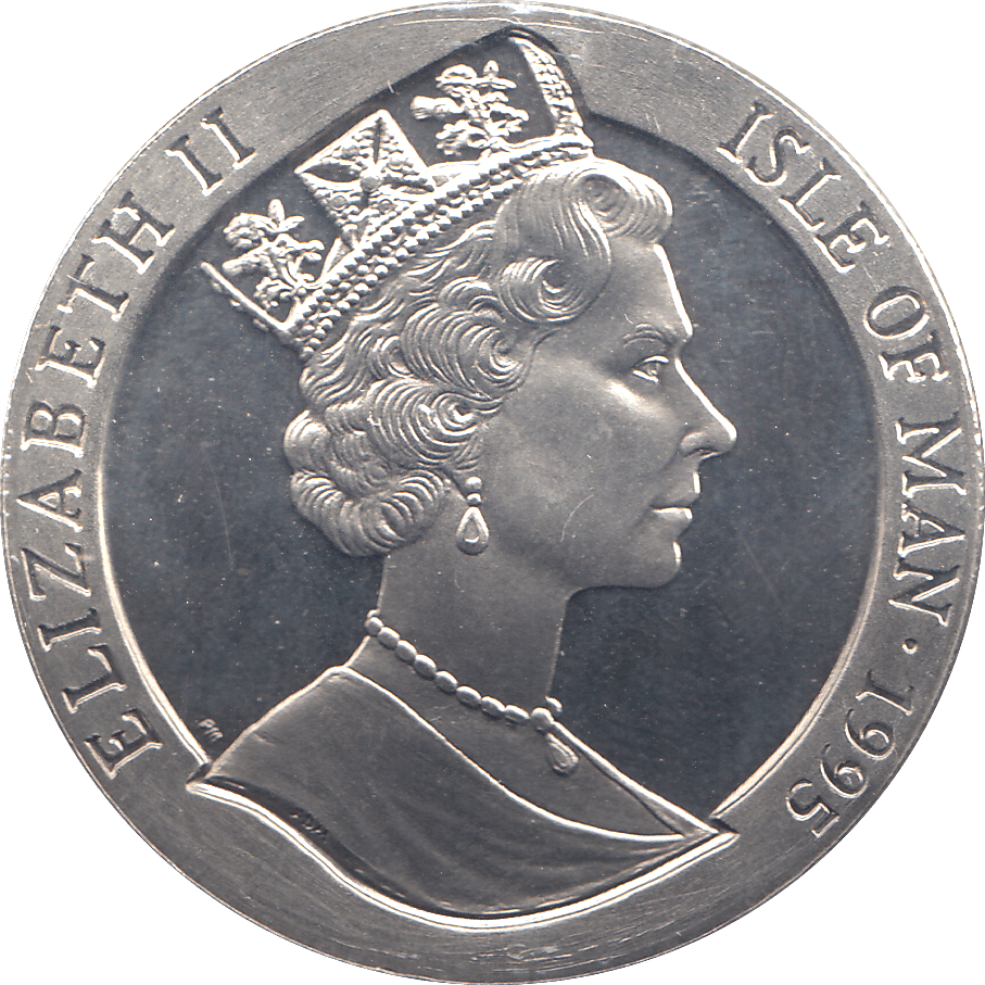 1995 ONE CROWN YEAR OF THE PIG - WORLD COINS - Cambridgeshire Coins