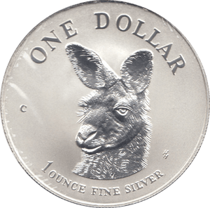 1995 ONE DOLLAR SILVER PROOF AUSTRALIA - SILVER WORLD COINS - Cambridgeshire Coins