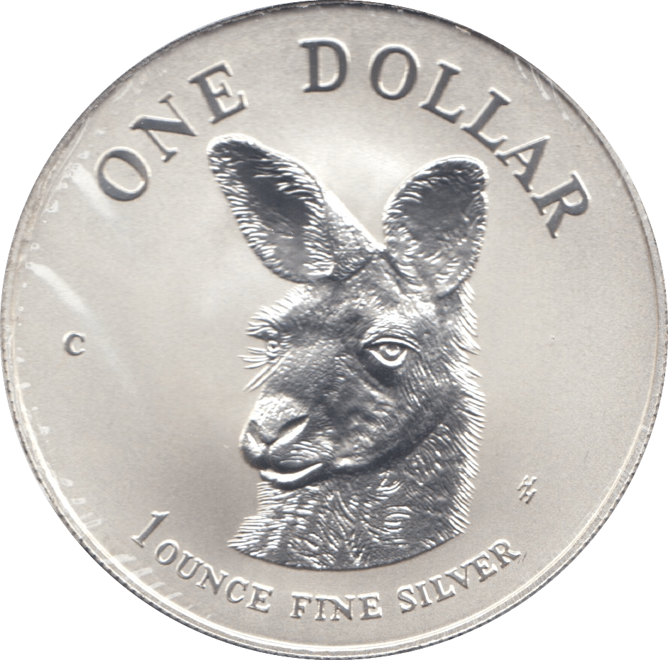 1995 ONE DOLLAR SILVER PROOF AUSTRALIA - SILVER WORLD COINS - Cambridgeshire Coins