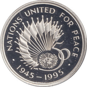 1995 £2 NATIONS UNITED SILVER PROOF - £2 Silver Proof - Cambridgeshire Coins