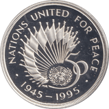 1995 £2 NATIONS UNITED SILVER PROOF - £2 Silver Proof - Cambridgeshire Coins