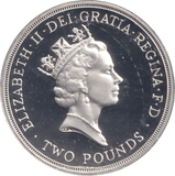 1995 £2 NATIONS UNITED SILVER PROOF - £2 Silver Proof - Cambridgeshire Coins