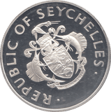1995 SEYCHELLES 25 RUPEES - Silver Proof - Cambridgeshire Coins