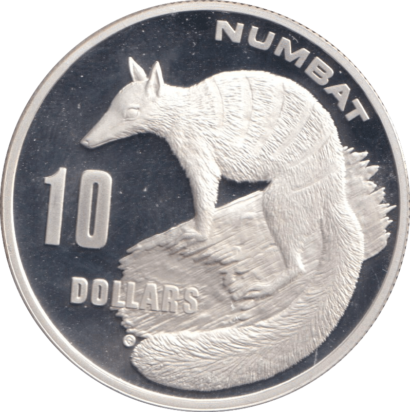 1995 SILVER 10 DOLLARS AUSTRALIA - SILVER WORLD COINS - Cambridgeshire Coins