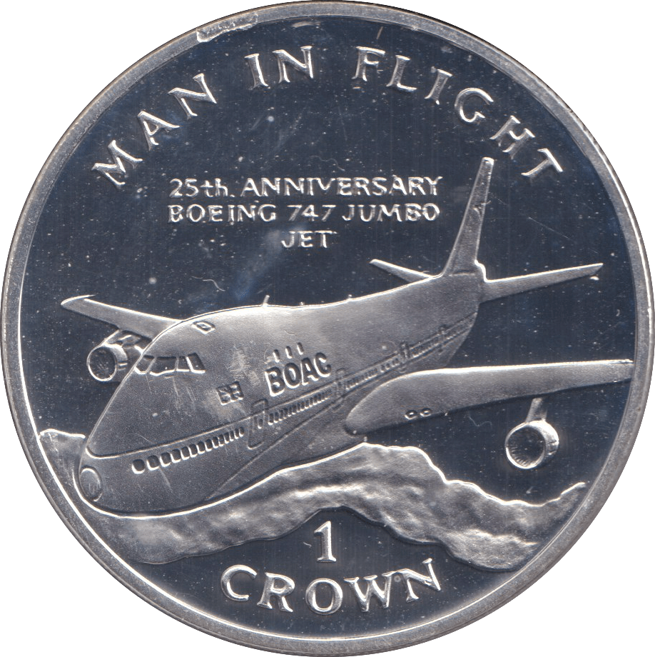 1995 SILVER CROWN ( PROOF ) - SILVER WORLD COINS - Cambridgeshire Coins