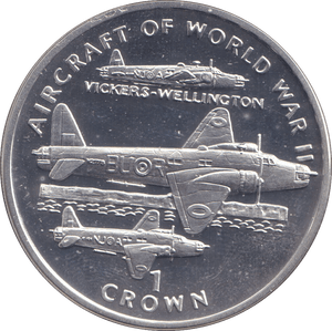 1995 SILVER CROWN ( PROOF ) - SILVER WORLD COINS - Cambridgeshire Coins