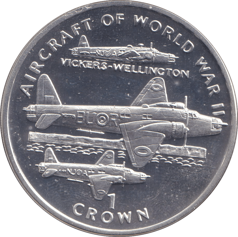 1995 SILVER CROWN ( PROOF ) - SILVER WORLD COINS - Cambridgeshire Coins