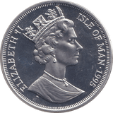 1995 SILVER CROWN ( PROOF ) - SILVER WORLD COINS - Cambridgeshire Coins