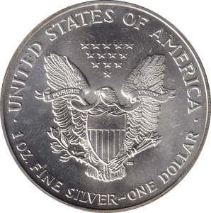 1995 SILVER DOLLAR USA - SILVER WORLD COINS - Cambridgeshire Coins