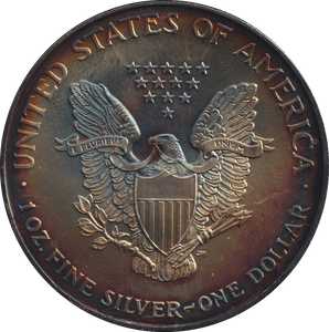1995 SILVER LIBERTY DOLLAR USA - SILVER WORLD COINS - Cambridgeshire Coins