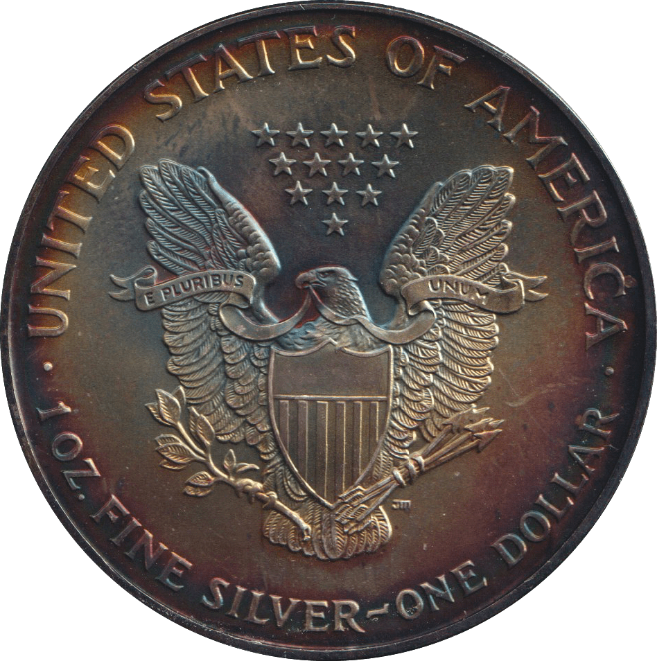 1995 SILVER LIBERTY DOLLAR USA - SILVER WORLD COINS - Cambridgeshire Coins