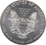 1995 SILVER LIBERTY DOLLAR USA - SILVER WORLD COINS - Cambridgeshire Coins